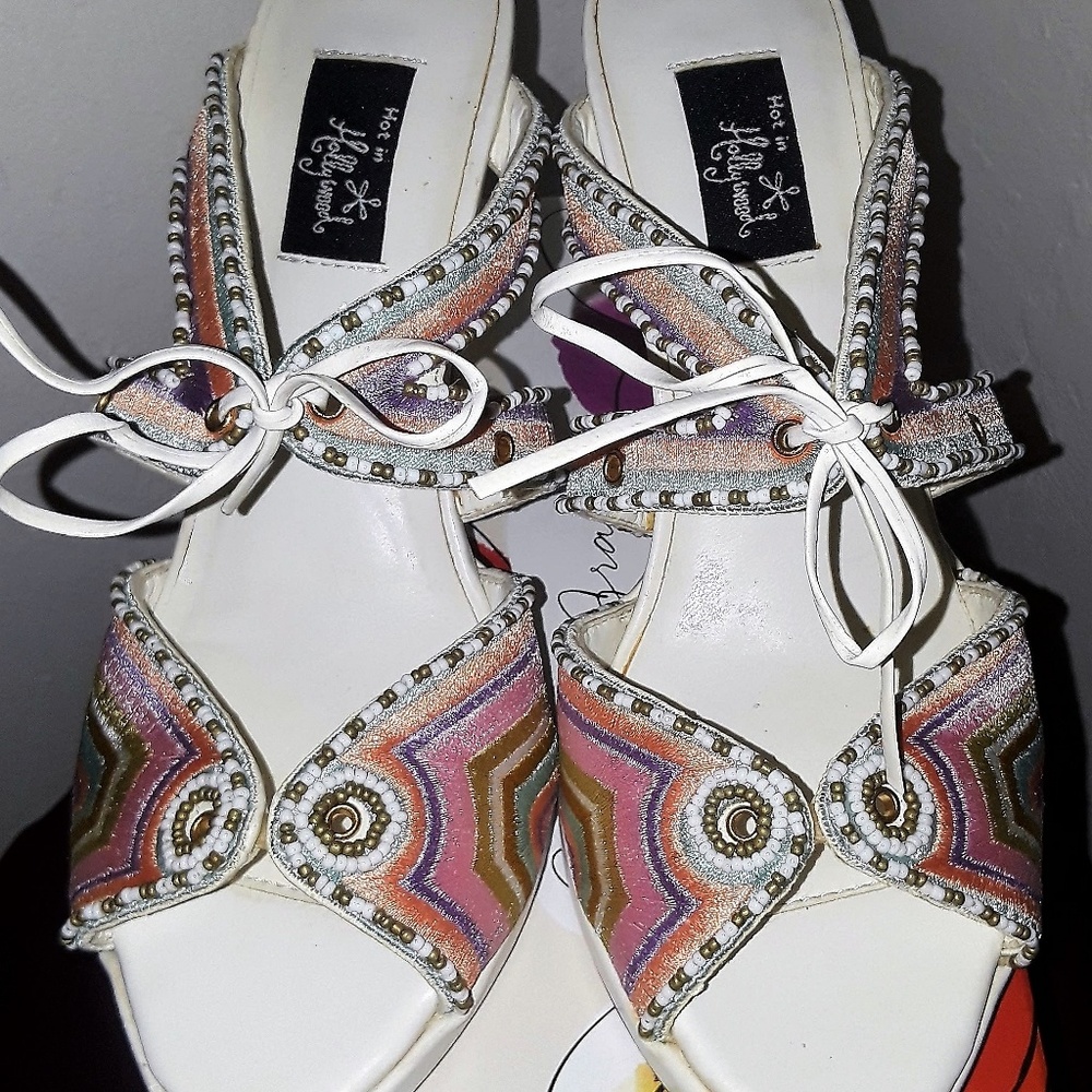 White Sandals